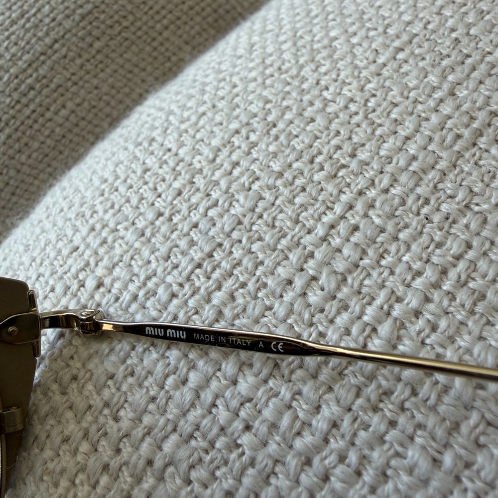 Miu Miu Black Sunglasses - Picture 5 of 6